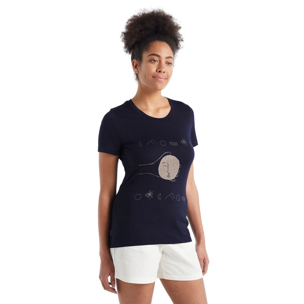 Icebreaker Tech Lite II SS Tee Moon Sonnet Women 9 Icebreaker Tech Lite II SS Tee Moon Sonnet Women - Image 7