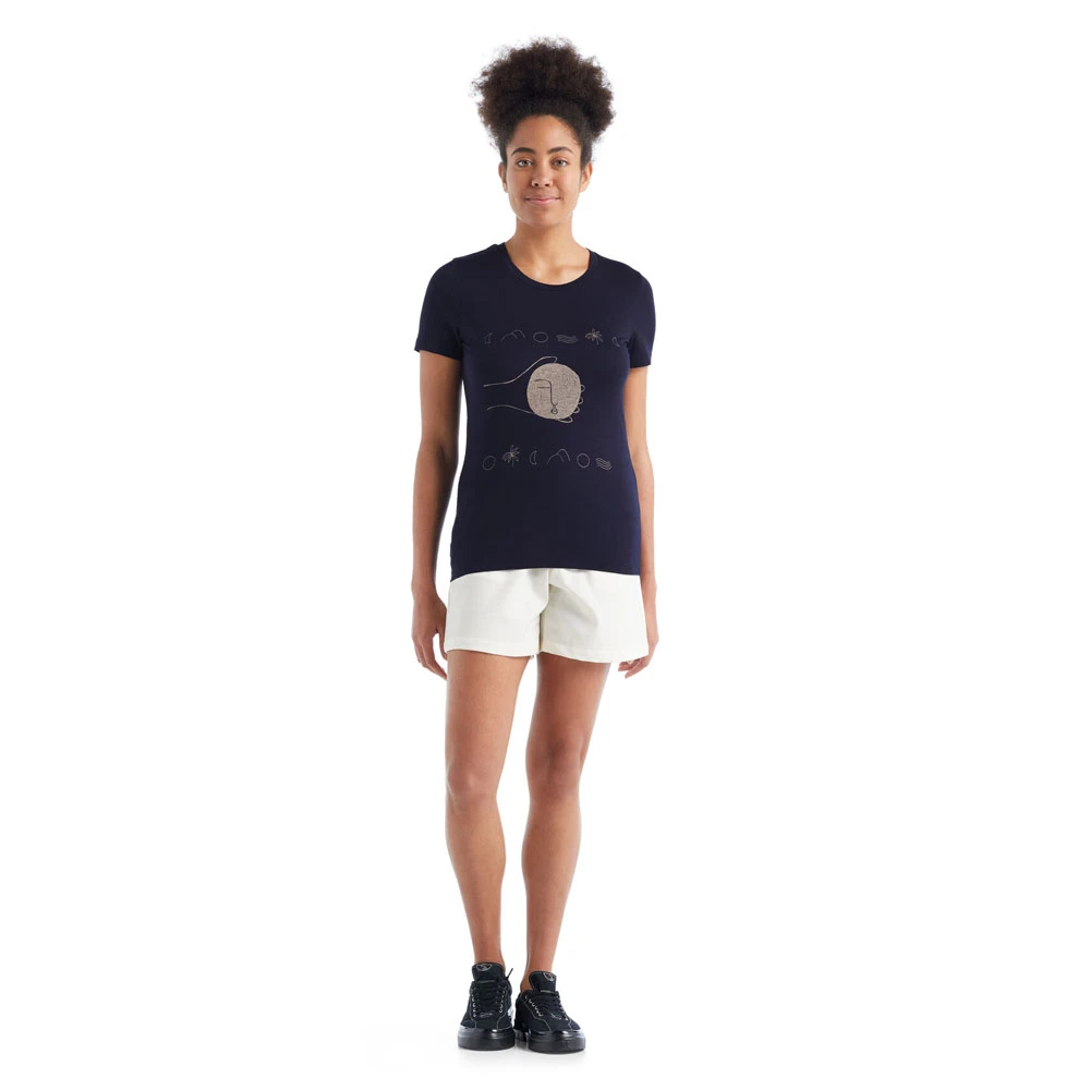 Icebreaker Tech Lite II SS Tee Moon Sonnet Women 11 Icebreaker Tech Lite II SS Tee Moon Sonnet Women - Image 9