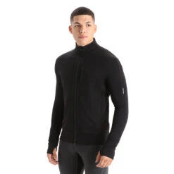 Icebreaker Mens Quantum III LS Zip