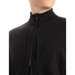 Icebreaker Mens Quantum III LS Zip -Edelrids Sport Outdoor Store 0A56FP001 5