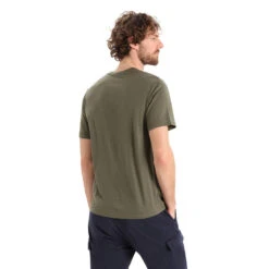 Icebreaker Mens Tech Lite II SS Tee Mountain Geology -Edelrids Sport Outdoor Store 0A56II069 2