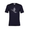 Icebreaker Mens Tech Lite II SS Tee Skiing Yeti
