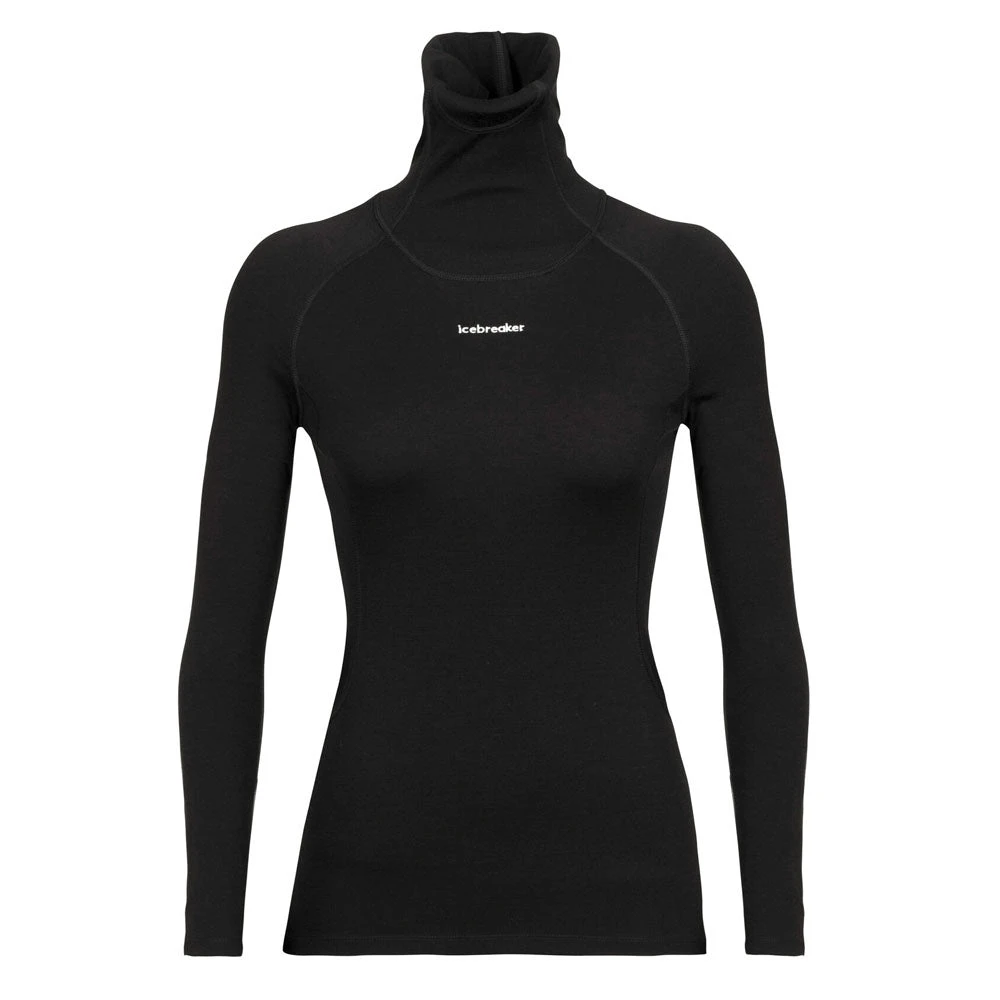Icebreaker Womens Merino LS Roll Neck 3 Icebreaker Womens Merino LS Roll Neck