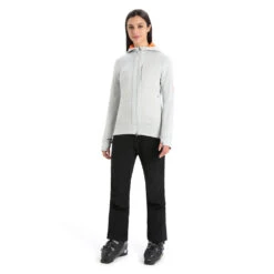 Icebreaker Quantum III LS Zip Hoodie Women -Edelrids Sport Outdoor Store 0A59JW552 3