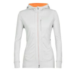 Icebreaker Quantum III LS Zip Hoodie Women -Edelrids Sport Outdoor Store 0A59JW552 FRONT