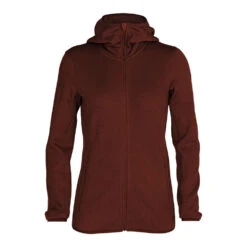 Icebreaker Elemental LS Zip Hood Women