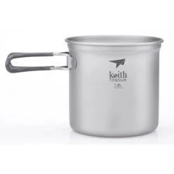 Keith 2-Piece Titanium Pot And Pan Cook Set 1.2L + 400ml -Edelrids Sport Outdoor Store 1505531773614082