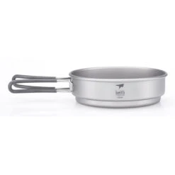 Keith 2-Piece Titanium Pot And Pan Cook Set 1.2L + 400ml -Edelrids Sport Outdoor Store 1505531774202792