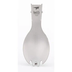 Keith Folding Titanium Spork -Edelrids Sport Outdoor Store 1505536122358587