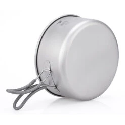 Keith 2 Piece Titanium Pot And Pan Cookset 950ml + 600ml -Edelrids Sport Outdoor Store 1505804945238343