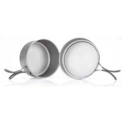 Keith 2 Piece Titanium Pot And Pan Cookset 950ml + 600ml -Edelrids Sport Outdoor Store 1505804948276105