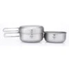 Keith Titanium 3 Piece Pot And Pan Cook Set -Edelrids Sport Outdoor Store 1505808601569914