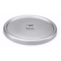 Keith Double Wall Titanium Mug W Lid 450ml -Edelrids Sport Outdoor Store 1505915915930293