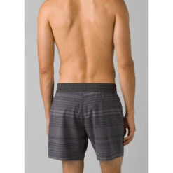 Prana Slope Short 7” -Edelrids Sport Outdoor Store 1963681 CHARCOALSTRIPE ALT 2