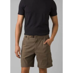 Prana Mens Stretch Zion Short II 10" -Edelrids Sport Outdoor Store 1969751 MUD