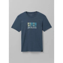Prana Mens Mountain Light SS Tee -Edelrids Sport Outdoor Store 1969931 DENIMHEATHER ALT 9