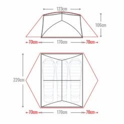 Moondance EX Tent -Edelrids Sport Outdoor Store 2022 moondance EX dimensions