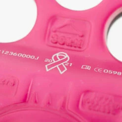 DMM Triple Attachment Pulley Pink -Edelrids Sport Outdoor Store 2productinfosheet TAP againstbreastcancer2021 23