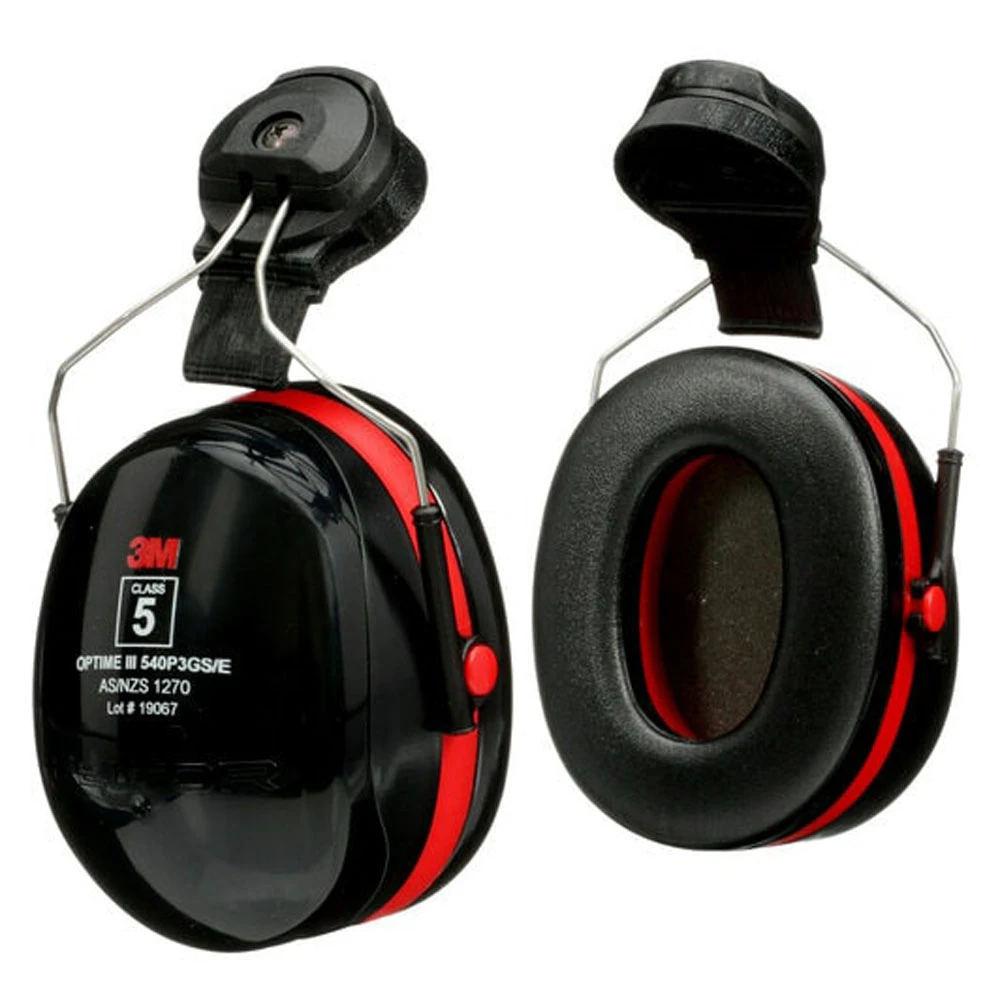 3M Peltor Optime III Helmet Attached Earmuff 3 3M Peltor Optime III Helmet Attached Earmuff