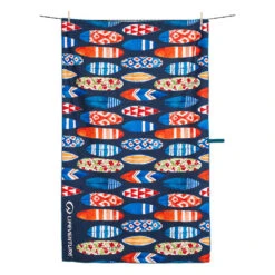 Lifeventure Recycled SoftFibre Trek Towel 16 Lifeventure Recycled SoftFibre Trek Towel -Edelrids Sport Outdoor Store 63606 printed towel surfboards 2 0
