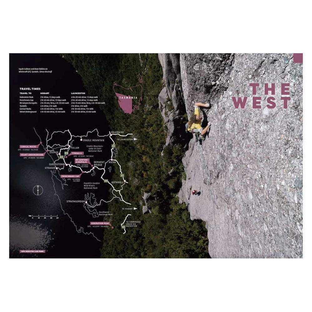 Climb Tasmania - Selected Best Climbs, 3rd Edition 10 Climb Tasmania - Selected Best Climbs, 3rd Edition - Image 8