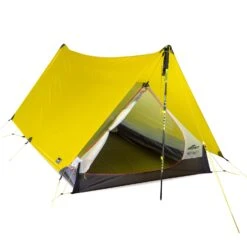 Batcave 2 Ultralight Thru-Hiker Tent -Edelrids Sport Outdoor Store Batcave Batwing Tarp MD Lemongrass door open d739eb80 01f0 4d89 9696 120535170ed8