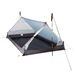 Batcave 2 Ultralight Thru-Hiker Tent -Edelrids Sport Outdoor Store Batcave thru hiker mesh tent open v2