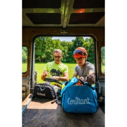 Courant Cross Pro Bag -Edelrids Sport Outdoor Store COURANT SAC CROSS PRO FRESH BLUE LIFESTYLE