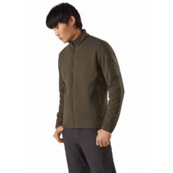 Arcteryx Covert Cardigan Men -Edelrids Sport Outdoor Store Covert Cardigan Dracaena Heather Front View 720x c48f7974 ec71 445d b9c3 a0a387c65ac3