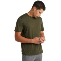 Icebreaker Central SS Tee Men -Edelrids Sport Outdoor Store FW21 MEN CENTRAL SS TEE 0A59LP069 1