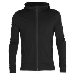 Icebreaker Quantum III LS Zip Hoodie Men -Edelrids Sport Outdoor Store FW21 MEN QUANTUM III LS ZIP HOODIE 0A59JX001 10