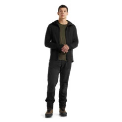 Icebreaker Quantum III LS Zip Hoodie Men -Edelrids Sport Outdoor Store FW21 MEN QUANTUM III LS ZIP HOODIE 0A59JX001 3