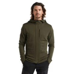 Icebreaker Quantum III LS Zip Hoodie Men -Edelrids Sport Outdoor Store FW21 MEN QUANTUM III LS ZIP HOODIE 0A59JX069 1