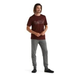 Icebreaker Tech Lite II SS Tee Combi Ski Trip Men -Edelrids Sport Outdoor Store FW21 MEN TECH LITE II SS TEE COMBI SKI TRIP 0A59J4064 3