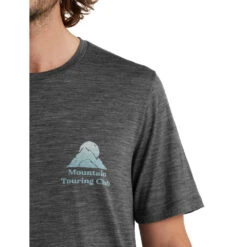 Icebreaker Tech Lite II SS Tee Mountain Touring Club Men -Edelrids Sport Outdoor Store FW21 MEN TECH LITE II SS TEE MOUNTAIN TOURING CLUB 0A59J7004 4