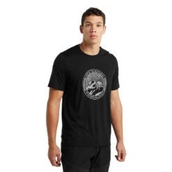 Icebreaker Tech Lite II SS Tee Move To Natural Men -Edelrids Sport Outdoor Store FW21 MEN TECH LITE II SS TEE MOVE TO NATURAL MOUNTAIN 0A59J3001 1