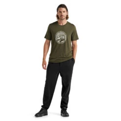 Icebreaker Tech Lite II SS Tee Move To Natural Men -Edelrids Sport Outdoor Store FW21 MEN TECH LITE II SS TEE MOVE TO NATURAL MOUNTAIN 0A59J3069 3