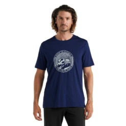 Icebreaker Tech Lite II SS Tee Move To Natural Men -Edelrids Sport Outdoor Store FW21 MEN TECH LITE II SS TEE MOVE TO NATURAL MOUNTAIN 0A59J3466 1
