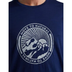 Icebreaker Tech Lite II SS Tee Move To Natural Men -Edelrids Sport Outdoor Store FW21 MEN TECH LITE II SS TEE MOVE TO NATURAL MOUNTAIN 0A59J3466 4
