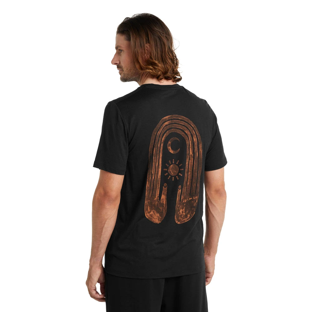 Icebreaker Tech Lite II SS Tee Nature's Compass Men 6 Icebreaker Tech Lite II SS Tee Nature's Compass Men - Image 4