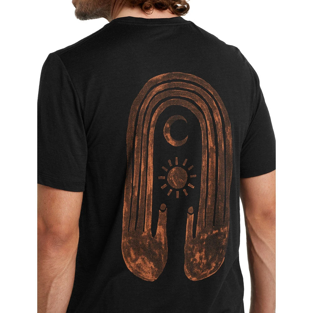 Icebreaker Tech Lite II SS Tee Nature's Compass Men 9 Icebreaker Tech Lite II SS Tee Nature's Compass Men - Image 7