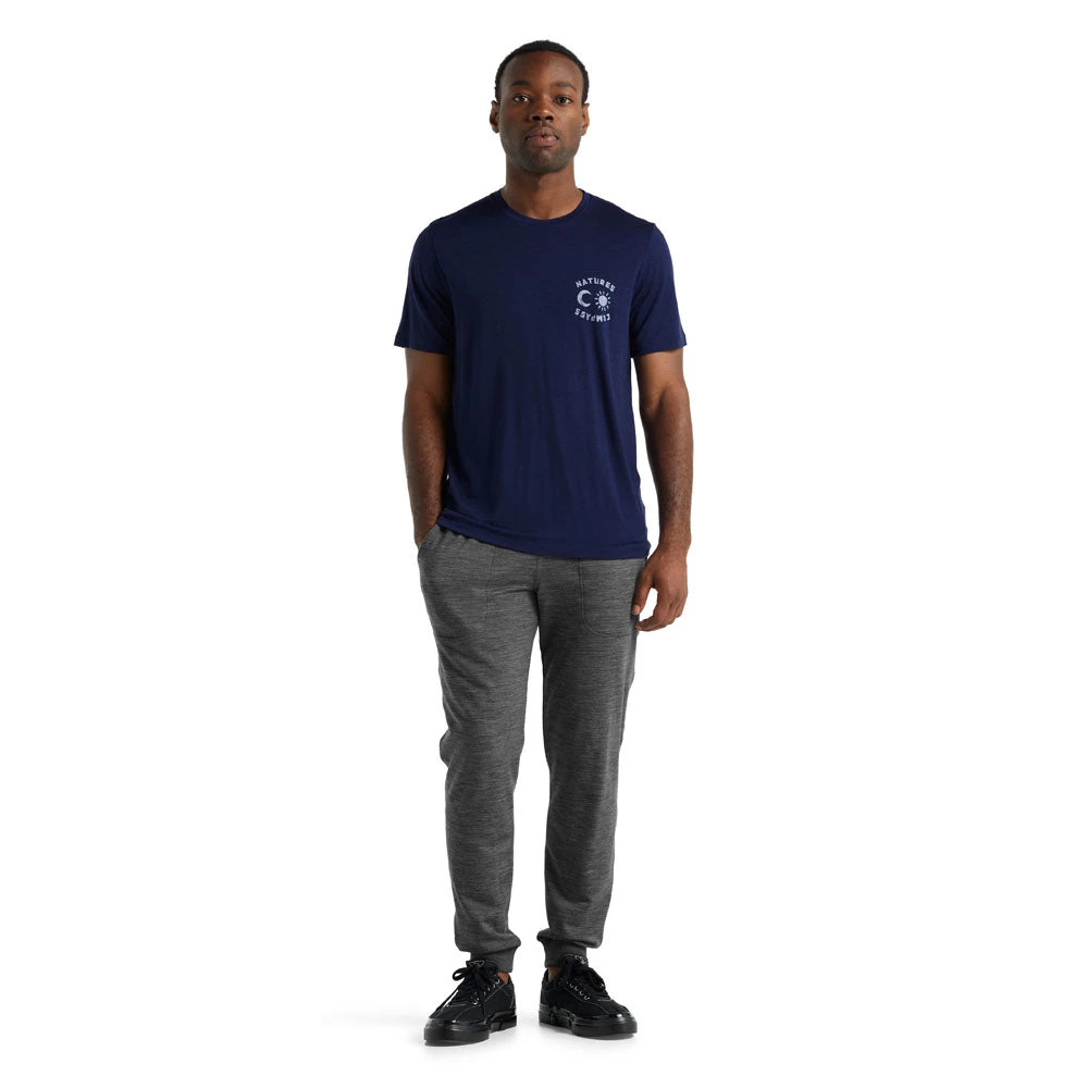 Icebreaker Tech Lite II SS Tee Nature's Compass Men 12 Icebreaker Tech Lite II SS Tee Nature's Compass Men - Image 10