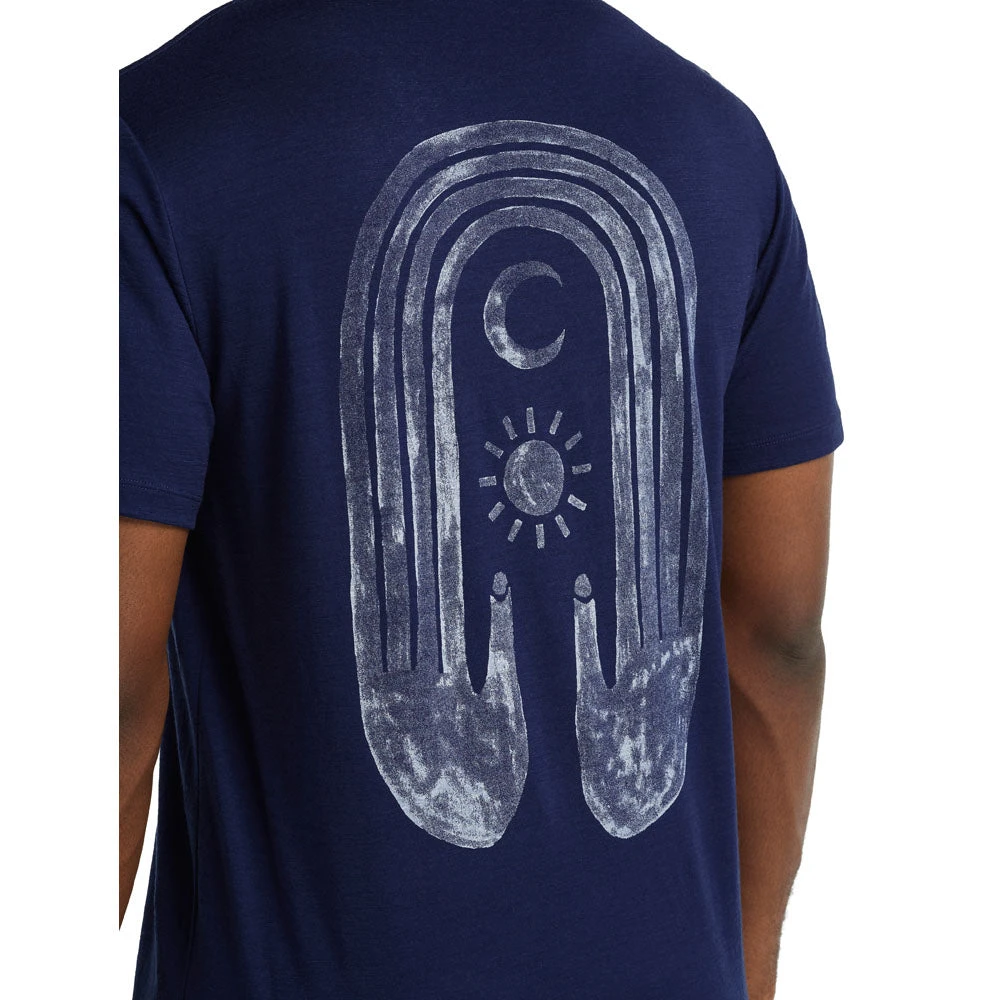 Icebreaker Tech Lite II SS Tee Nature's Compass Men 15 Icebreaker Tech Lite II SS Tee Nature's Compass Men - Image 13