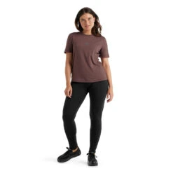 Icebreaker Central SS Tee Women -Edelrids Sport Outdoor Store FW21 WOMEN CENTRAL SS TEE 0A59LT066 3