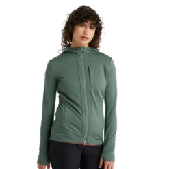 Icebreaker Quantum III LS Zip Hoodie Women -Edelrids Sport Outdoor Store FW21 WOMEN QUANTUM III LS ZIP HOODIE 0A59JW065 4