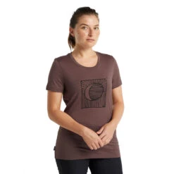Icebreaker Tech Lite II SS Tee Nature's Orb Women -Edelrids Sport Outdoor Store FW21 WOMEN TECH LITE II SS TEE NATURE S ORB 0A59JA066 1