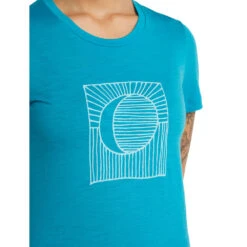 Icebreaker Tech Lite II SS Tee Nature's Orb Women -Edelrids Sport Outdoor Store FW21 WOMEN TECH LITE II SS TEE NATURE S ORB 0A59JA436 4