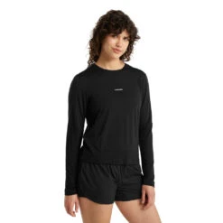 Icebreaker Meteora ZoneKnit LS Tee Women -Edelrids Sport Outdoor Store FW21 WOMEN ZONEKNIT LS TEE 0A59LE001 4
