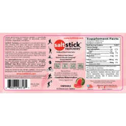 Salt Stick Fastchews 17 Salt Stick Fastchews -Edelrids Sport Outdoor Store Fastchews 60ct PET bottle Watermelon April 2019 HR 2048x2048 f11c931f b808 4598 815c 1714a5854f30