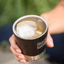 Klean Kanteen 8oz Tumbler Insulated -Edelrids Sport Outdoor Store K8VSSC SB Iced drink cup lifestyle